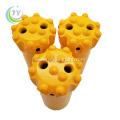 Thread button bits 64mm T38 for rock drilling